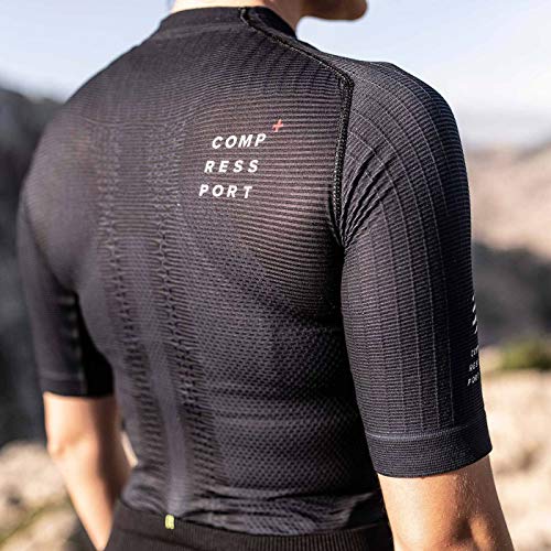 COMPRESSPORT Trail Postural 2020 - Camiseta de manga corta para mujer (talla M), color negro