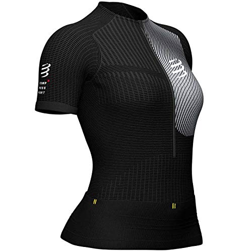 COMPRESSPORT Trail Postural 2020 - Camiseta de manga corta para mujer (talla M), color negro