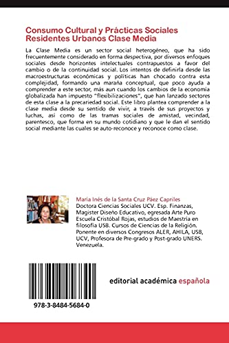 Consumo Cultural y Prácticas Sociales Residentes Urbanos Clase Media: Cómo Comprender a la Clase Media desde sus Maneras Cotidianas de Habitar