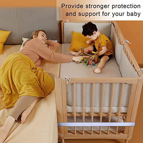 Correa Para Cuna de Bebé,Fijación de Cuna Auxiliar, Correa Para Camas Auxiliares, Accesorios de Cama,Correas de Muebles Para Cuna, Correa Para Camas de canapé