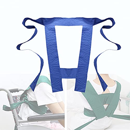 Correas de sujeción de cama Cinturones enrollados para ancianos, silla de ruedas médica Cama de sujeción de seguridad Cinturón Cintura ajustable Abdomen fijo para pacientes Restricciones (Color:A)