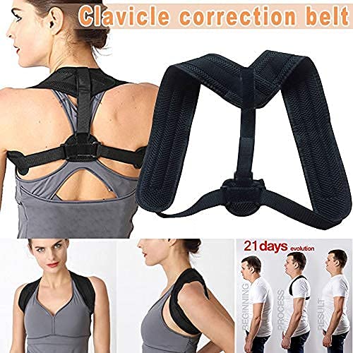 Corrector de postura Corrector de postura de clavícula Cinturón de soporte para la espalda Corsé Soporte ortopédico Escoliosis Corrección del vendaje del hombro Cinturón de soporte M1 Soporte de