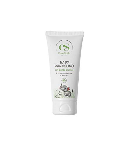 Crema protectora pañal con óxido de zinc, aloe vera, extracto de caléndula y manzanilla, acción calmante y antienrojecimiento. Producto ecológico fabricado en Italia 100 ml
