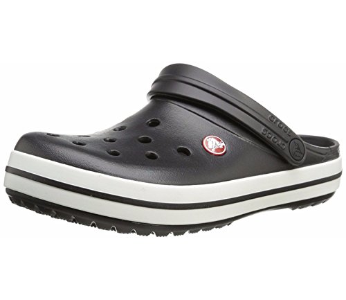 Crocs Crocband Unisex Adulta Zuecos, Negro (Black), 39/40 EU