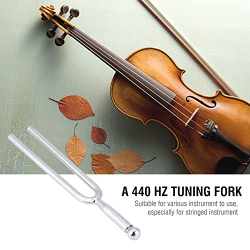 Diapasón, Bnineteenteam Diapasón, Diapasón Estándar a 440 Hz Guitarra Violín Afinador Instrumento Tono Herramienta Con Bolsa Suave
