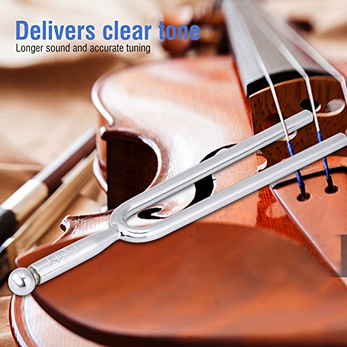 Diapasón, Bnineteenteam Diapasón, Diapasón Estándar a 440 Hz Guitarra Violín Afinador Instrumento Tono Herramienta Con Bolsa Suave