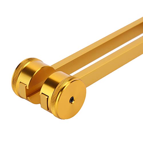 Diapasón, diapasón de energía no magnética 136.1HZ, kit de diapasón para enfermería(Tyrant Golden OM Tuning Fork, blue)