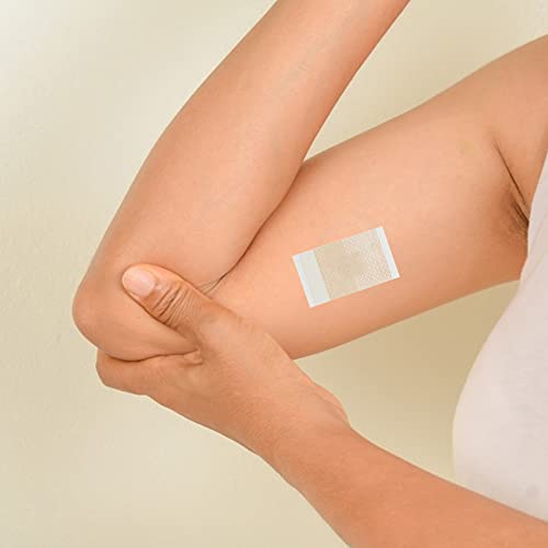 DOITOOL 6 Piezas Parches para Tratamiento de Cicatrices de Silicona Hojas de Gel para Cicatrices Sensor Impermeable Cubre Parches para Apósito para Tatuajes Post Quirúrgicos Suministros
