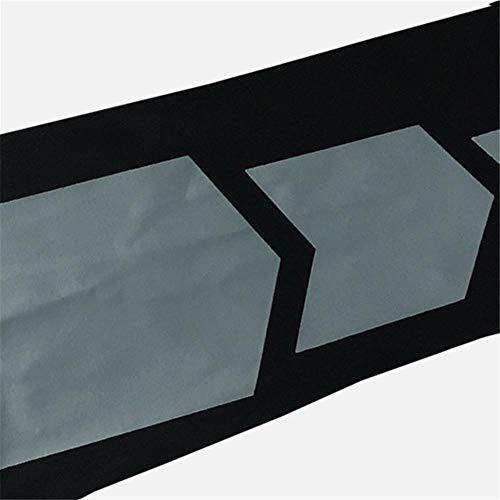 Ducomi Knix - Manguitos de Compresión para Pantorrilla, Soporte de Rodilla de Pierna Larga, Medias para Correr, Ciclismo, Fútbol, Rugby, Baloncesto, Fitness, Gimnasio, Juego de 2 (Gris, M)
