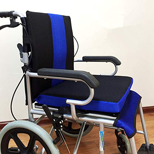DYHQQ Cojín para Silla de Ruedas Cojín de Respaldo antiescaras, para hemorroides, Embarazo, úlceras por presión, Silla de Ruedas, Asiento prolongado, Cojines de Uso Diario
