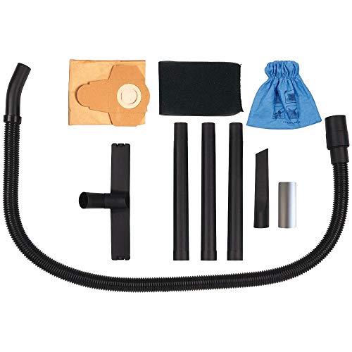 Einhell TC-VC 1820 S - Aspirador seco - húmedo, inoxidable eléctrico con cable de 2.50 metros, 180 mbar, 1250 W, 230 V, 80 dB, 50 Hz con capacidad de 20 L