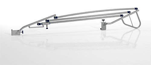 ekamia - Juego de 2 barandillas abatibles para Cama articulada y geriátrica
