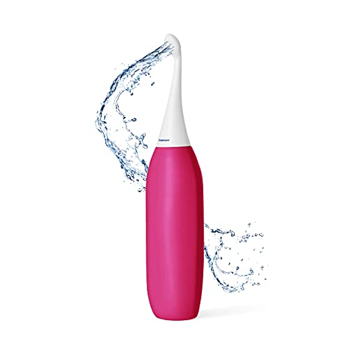 El bidé portátil original HappyPo XL con un 50% más de volumen I Easy-Bidé sustituye las toallitas húmedas y el inodoro con ducha I La ducha íntima limpia suavemente con agua y ahorra papel