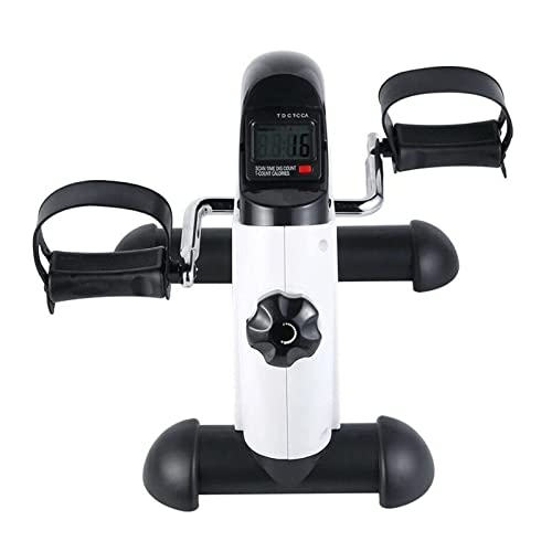 Entrenador de pedal de fitness, entrenador de pedales for bicicletas Mini Fitness, entrenador elíptico de debajo de la mesa debajo de la mesa for la capacitación de rehabilitación de la parte superior