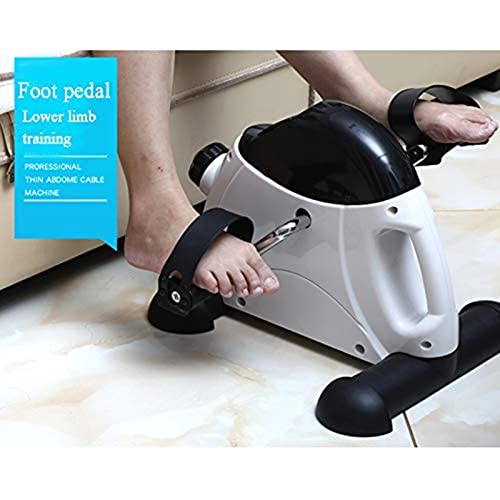 Entrenador De Pedales, Entrenador De Pedales For Bicicletas Mini Fitness, Entrenador Elíptico De La Mesa Debajo De La Mesa Portátil Se Puede Utilizar For La Capacitación De Rehabilitación De Extremida