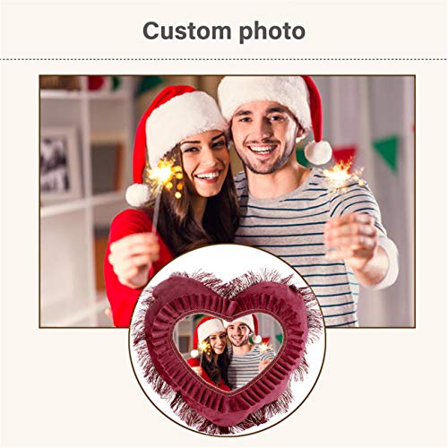 e'w'r'w'erwerwe Almohada De Foto Personalizada Almohada Boda Almohada Pareja Almohada Cama Almohada Familiar Núcleo Almohada Regalos Boda De Navidad(Estilo 11 45 * 45CM/18 * 18IN)