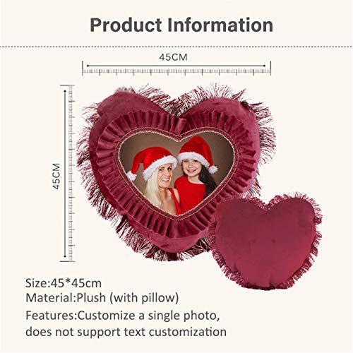 e'w'r'w'erwerwe Almohada De Foto Personalizada Almohada Boda Almohada Pareja Almohada Cama Almohada Familiar Núcleo Almohada Regalos Boda De Navidad(Estilo 11 45 * 45CM/18 * 18IN)