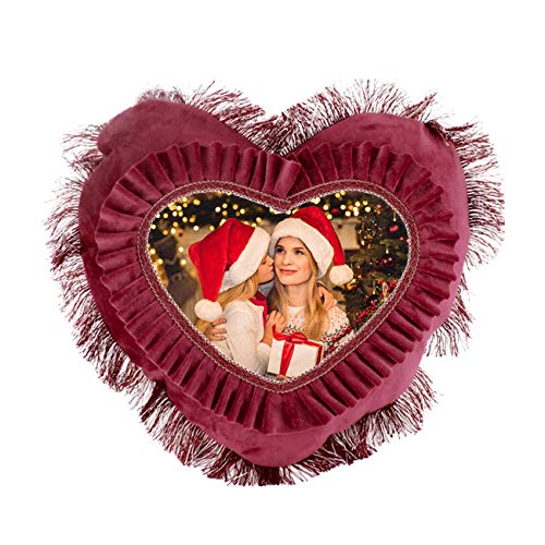 e'w'r'w'erwerwe Almohada De Foto Personalizada Almohada Boda Almohada Pareja Almohada Cama Almohada Familiar Núcleo Almohada Regalos Boda De Navidad(Estilo 11 45 * 45CM/18 * 18IN)