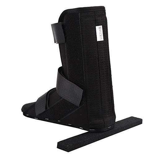 Fracture Walker Boot, soporte profesional para esguinces de articulaciones, soporte fijo para férula de tobillo para recuperación de fracturas(L)