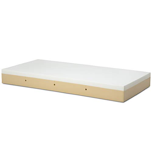 Gerialife® Colchón Geriátrico Hospitalario Articulado | 6 cm de Viscoelástica | Funda Sanitaria Impermeable (80x190)