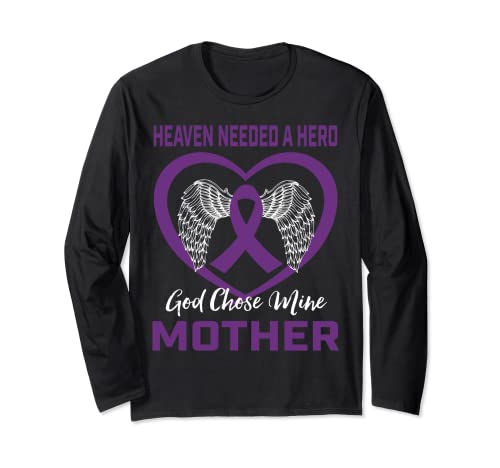 Heaven Needed a Hero Purple Alzheimer Mother Wings Gráfico Manga Larga