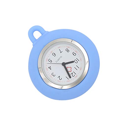 Hemobllo Lanyard Watch – Reloj de Pulsera portátil de Silicona con Enfermera y Cuerda para Sanitarios Profesionales en hospitales