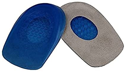 Herbi Feet - Talonera Duplo Forrada Gel - Talgias, Tendinitis, Espolón de Calcáneo - Mujer y Hombre (S)