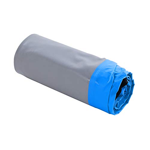 Hiram Colchoneta para Volteretas 400 x 100 x 20 cm Colchoneta de Gimnasia Inflable Tumbling Mat Gimnasia para Gimnasio/Yoga/Entrenamiento/Tumbado/Parque/Uso Doméstico (400 x 100 x 20 cm)