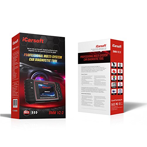 iCarsoft BMM V2.0 - Dispositivo de diagnóstico Profesional para BMW/Mini (versión de actualización i910-II)