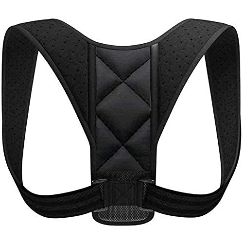 IJNBHU Corrector de Postura Corrector médico de la Postura de la clavícula Niños Adultos Soporte de Espalda Cinturón Corsé Soporte ortopédico Corrector de Hombro Soporte de Soporte (Tamaño: Pequeño)