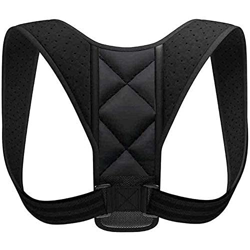 IJNBHU Corrector médico de Postura de clavícula, niños Adultos, Soporte para la Espalda, cinturón, corsé, Soporte ortopédico, Corrector de Hombro (tamaño: Mediano)