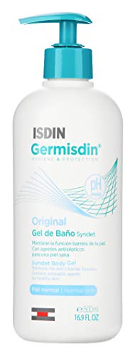 ISDIN Germisdin Original Higiene corporal y manos, gel de baño formulado con agentes antisépticos, 500 ml