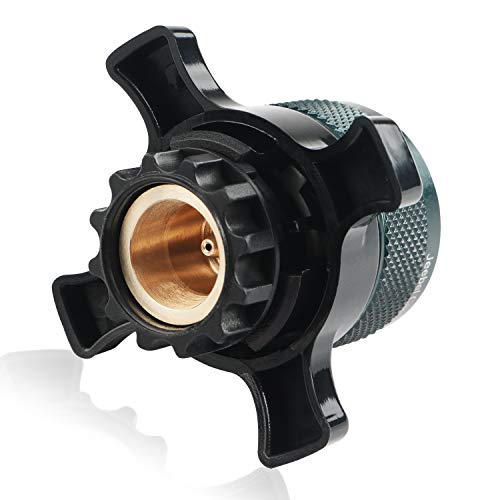 Jeebel Camp Adaptador de Gas Camping Conversión de Cartuchos Válvula Gas de Adapter de Estufa Cylinder Convertidor para Tornillo de Cartucho CV Butane de Gas o Tipo Lindal