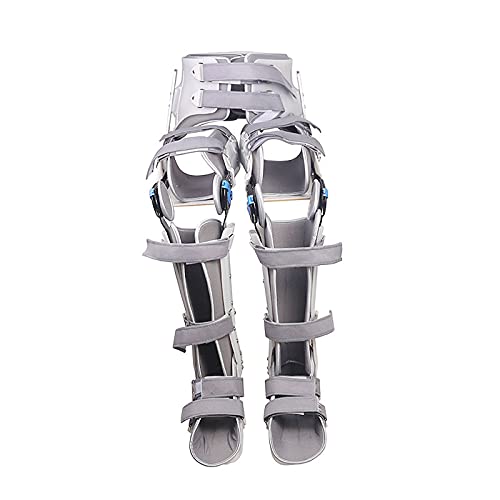 JMYSD Ortesis De Tobillo De Cadera Y Rodilla, Inmovilizador De Ortesis De Rodilla Ajustable En ROM Férula De Ortesis De Rodilla con Estabilizador De Pierna Completo