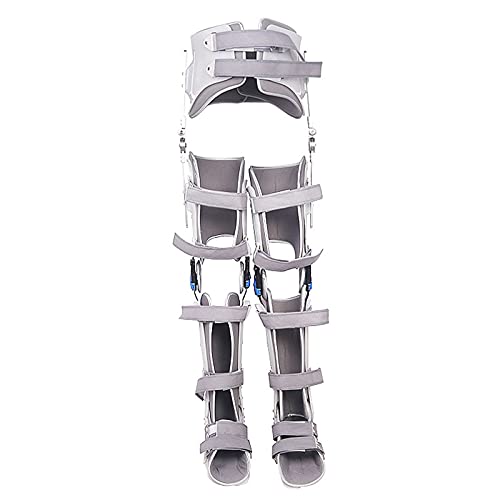 JMYSD Ortesis De Tobillo De Cadera Y Rodilla, Inmovilizador De Ortesis De Rodilla Ajustable En ROM Férula De Ortesis De Rodilla con Estabilizador De Pierna Completo
