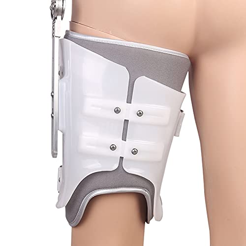 JMYSD Ortesis De Tobillo De Cadera Y Rodilla, Inmovilizador De Ortesis De Rodilla Ajustable En ROM Férula De Ortesis De Rodilla con Estabilizador De Pierna Completo