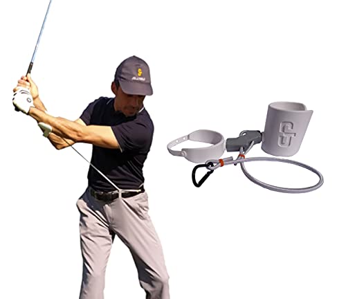 Jollino Swing Trainer, herramienta para practicar correctamente el swing.Mejora la práctica del golf.Es una ayuda pedagógica que te guía hacia una técnica más eficaz mejorando el impacto con la bola.