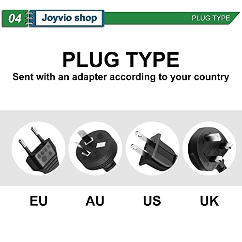 joyvio 24V 2A Nuevo Cargador de batería de Scooter eléctrico XLR para Go-Go Elite Traveller Plus HD, Ezip Mountain Trailz, Jazzy Power Chair