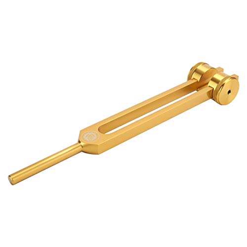 Juego de diapasones de aleación de aluminio, 126,22-272,20 Hz Horquilla de afinación de sanación de sonido profesional Herramienta de diapasón de aleación de aluminio 8 piezas