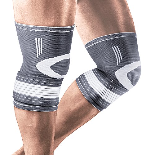 liveup Rodillera para deportes, con sujeción Unibody, para lesiones de rodilla, artritis, ruptura del LCA y menisco, tanto para hombres como mujeres LS5676, small