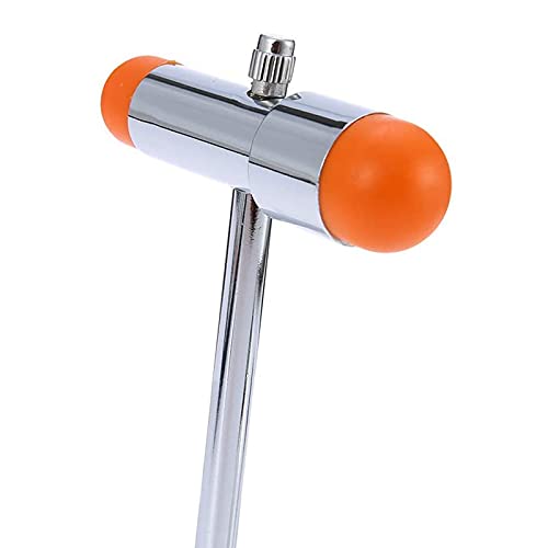 Martillo Neurológica, 5 PCS Martillo de percusión médica Martillo Reflejo neurológico con Punta, Redonda, triángulo, Cabeza en Forma de T para Enfermeras, Estudiantes de Medicina