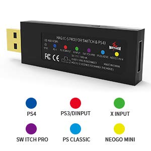 Mayflash MAGIC-S Pro Wireless Controller Adapter for Nintendo Switch , PS4,PS3, PC, NEOGEO mini, PS Classic