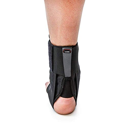 Mc David 195 Estabilizador de tobillo con cinta Unisex adulto, Negro, L