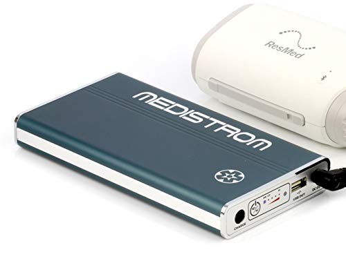 Medistrom - Pilot-24 Lite Batería CPAP/Banco de energía compatible con dispositivos PAP, ResMed AirMini, AirSense 10, S9, 3B Medical Luna, Apex Medical iCH, DreamStation Go