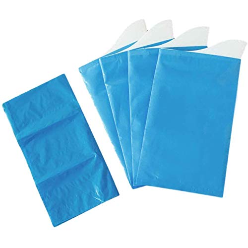 mengger Bolsas Orina Desechables 12PCS 600ml urinario portátil Mujer Bolsas vomitar urinarios portatiles para Viajes Largos Acampar Emergencias 12 pcs Bolsas de Basura