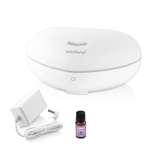 Miniland Natural Sleeper - Estación de sueño para bebés. Ayuda para dormir bebés, estimulación multisensorial con ruido blanco, luz y aroma.