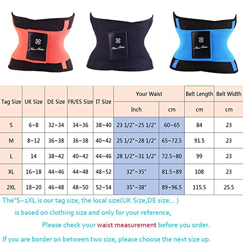 MISS MOLY- Fajas Reductoras Lumbar Corrector de Postura Recto Espalda Postura –Soporte Dolores de Espalda Reductora de Compresion r Naranja L
