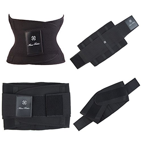 MISS MOLY- Fajas Reductoras Lumbar Corrector de Postura Recto Espalda Postura –Soporte Dolores de Espalda Reductora de Compresion r Naranja L