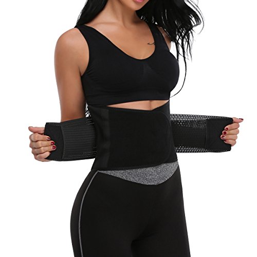 MISS MOLY- Fajas Reductoras Lumbar Corrector de Postura Recto Espalda Postura –Soporte Dolores de Espalda Reductora de Compresion r Naranja L