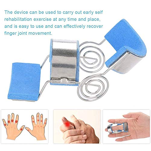 N \ A Férula De Dedo Dinámica, Dispositivo De Entrenamiento De Rehabilitación De Ejercicio De Dedo Ajustable, Utilizado para Osteoartritis, Entrenamiento De Rehabilitación De Esguince De Nudillo